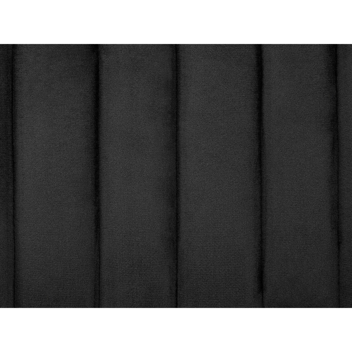 Fotel welurowy czarny VAASA