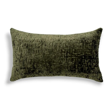 Ciemnozielona poduszka dekoracyjna 50x30 Bess - ciemna oliwka