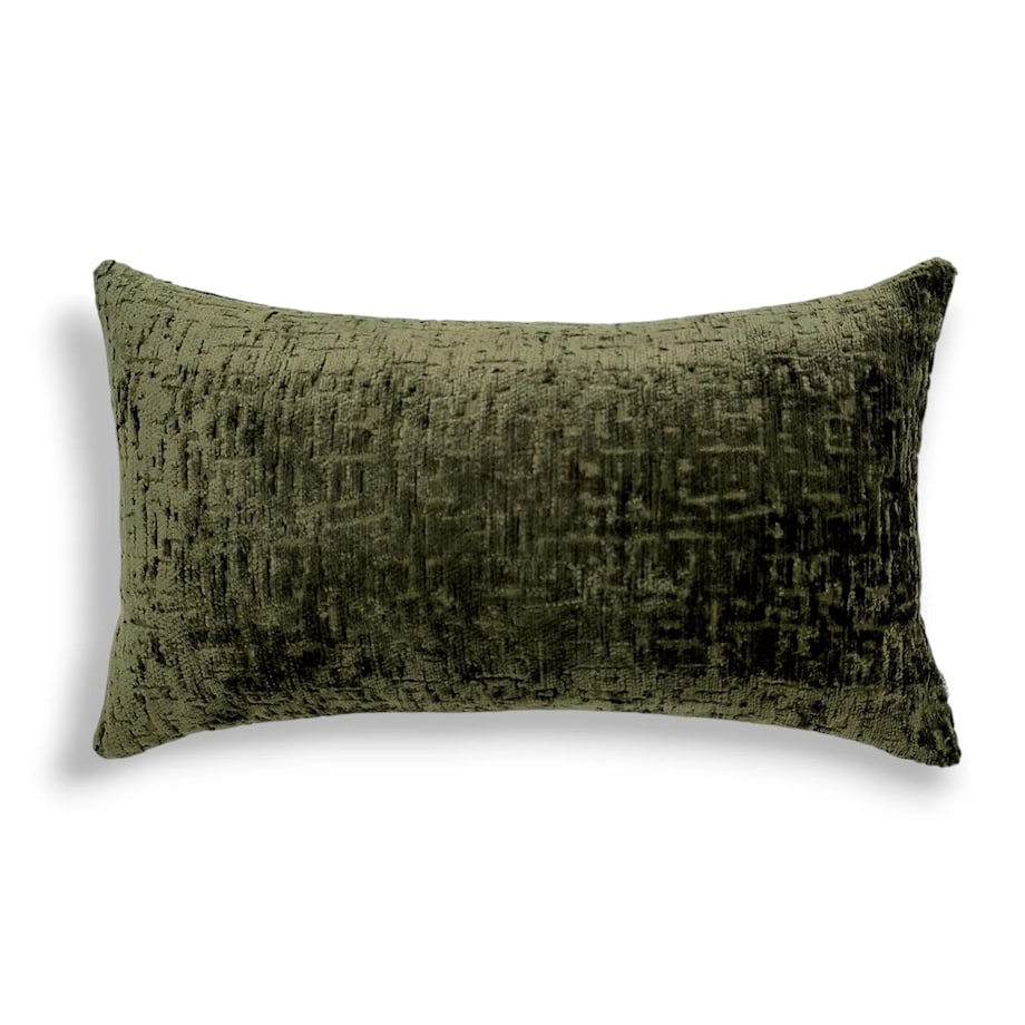 Ciemnozielona poduszka dekoracyjna 50x30 Bess - ciemna oliwka