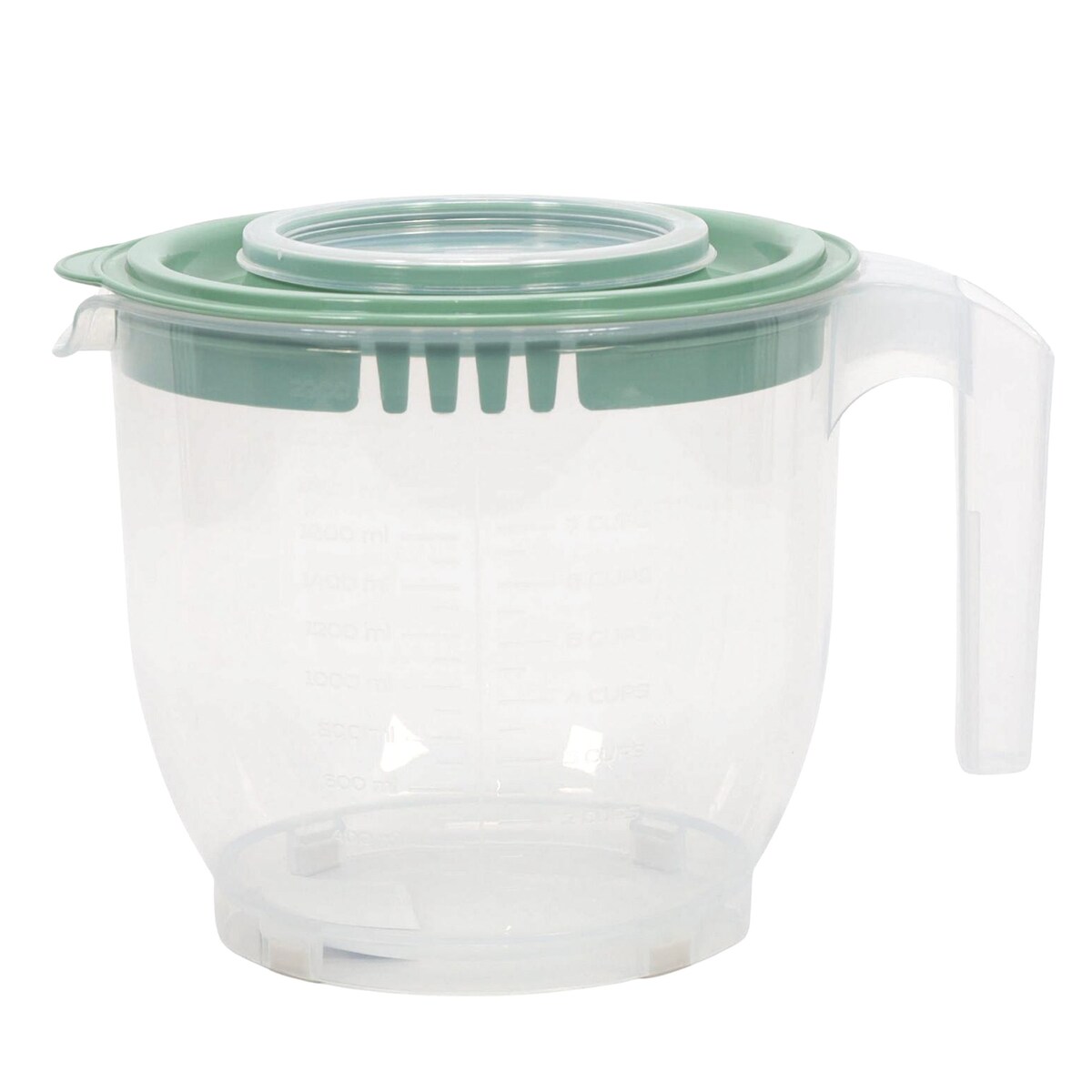 Miska do miksowania z uchwytem i pokrywką, 2,2 l