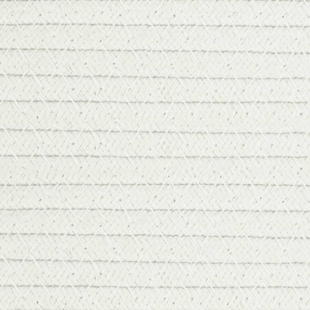 vidaXL Kosze do przechowywania, 2 szt, szaro-białe, Ø24x18 cm, bawełna