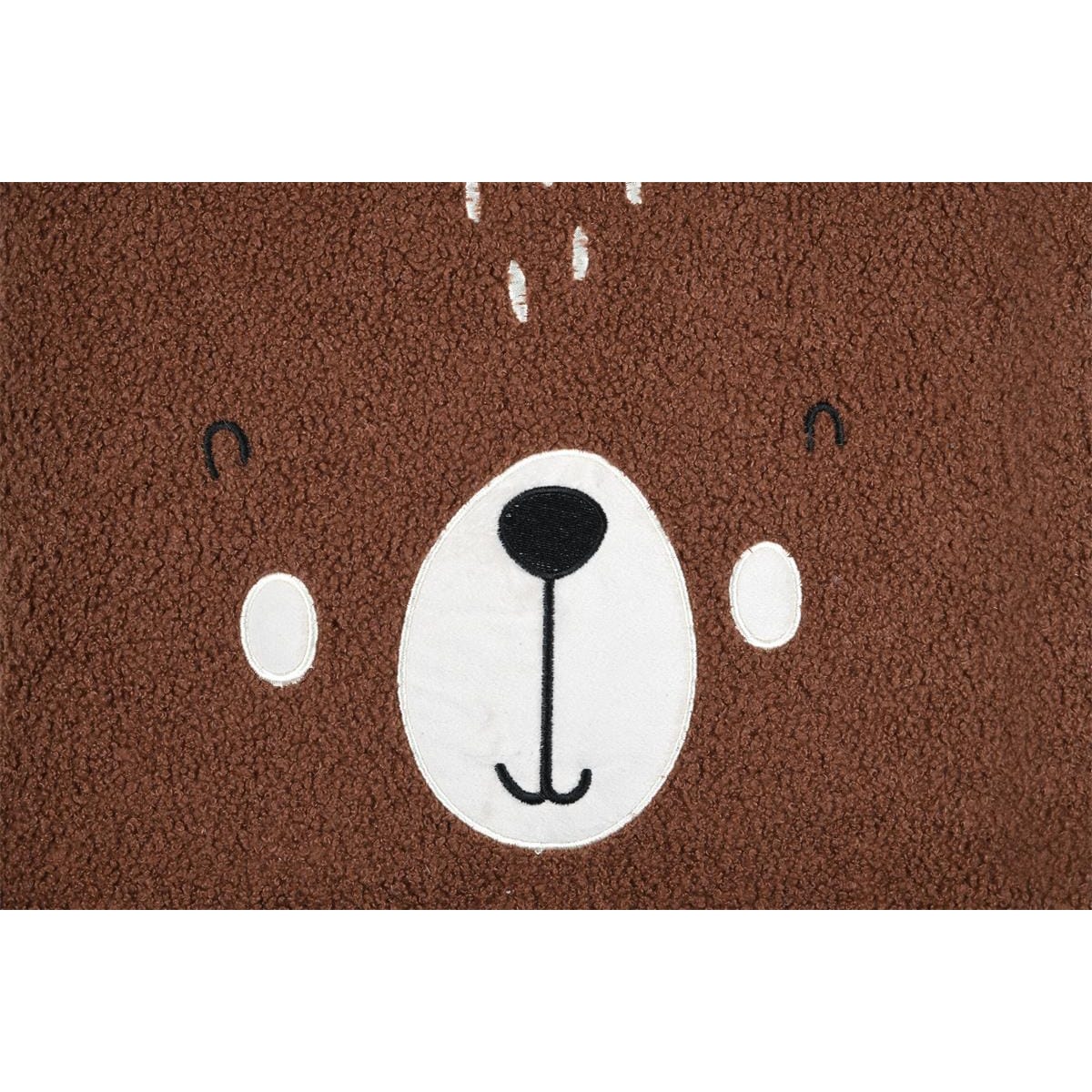 Poduszka dziecięca z uszkami miś GABIN, 40 x 40 cm