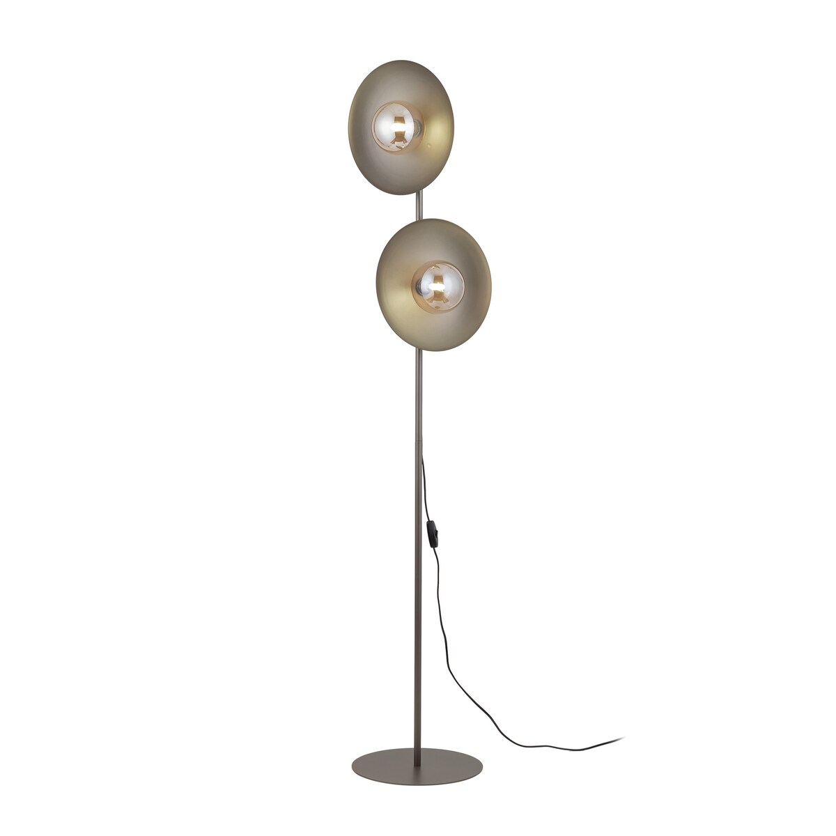 Lampa Podłogowa SLATE NEW Brązowa 2-Punktowa 160 cm TK Lighting