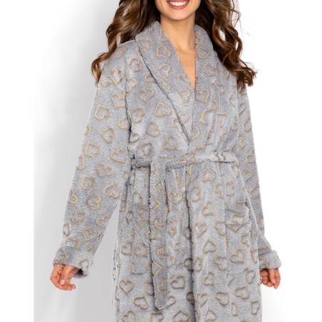 Szlafrok Luna Grey, L