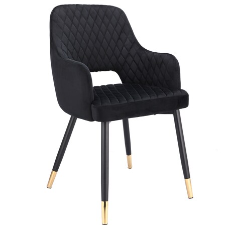krzesło czarne Borgo