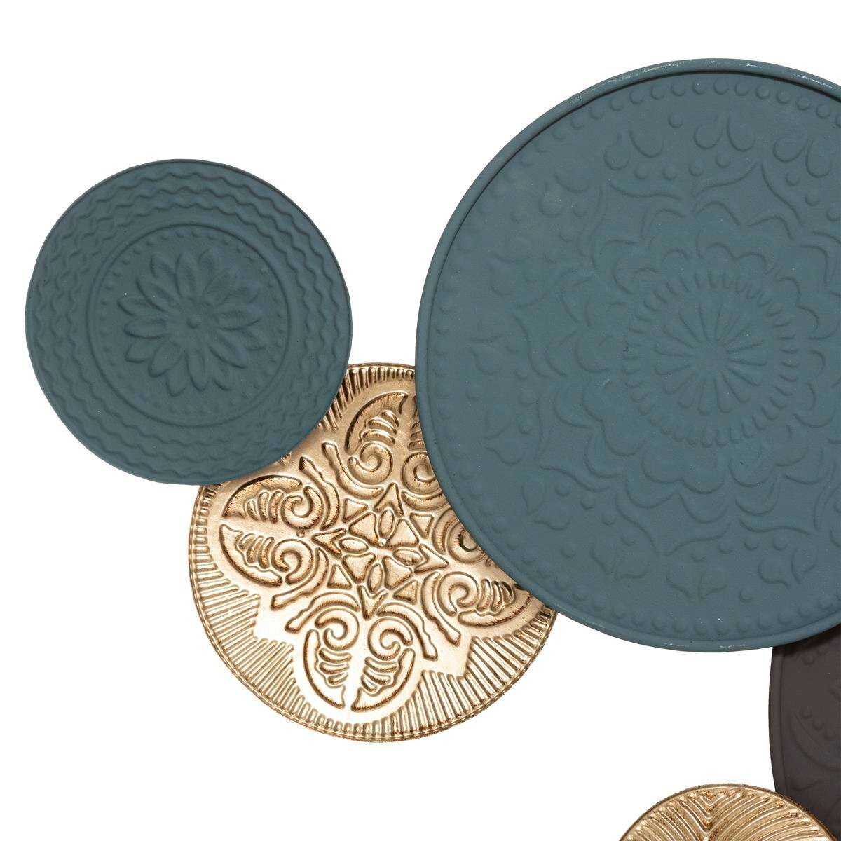 Metalowa ozdoba ścienna TIM