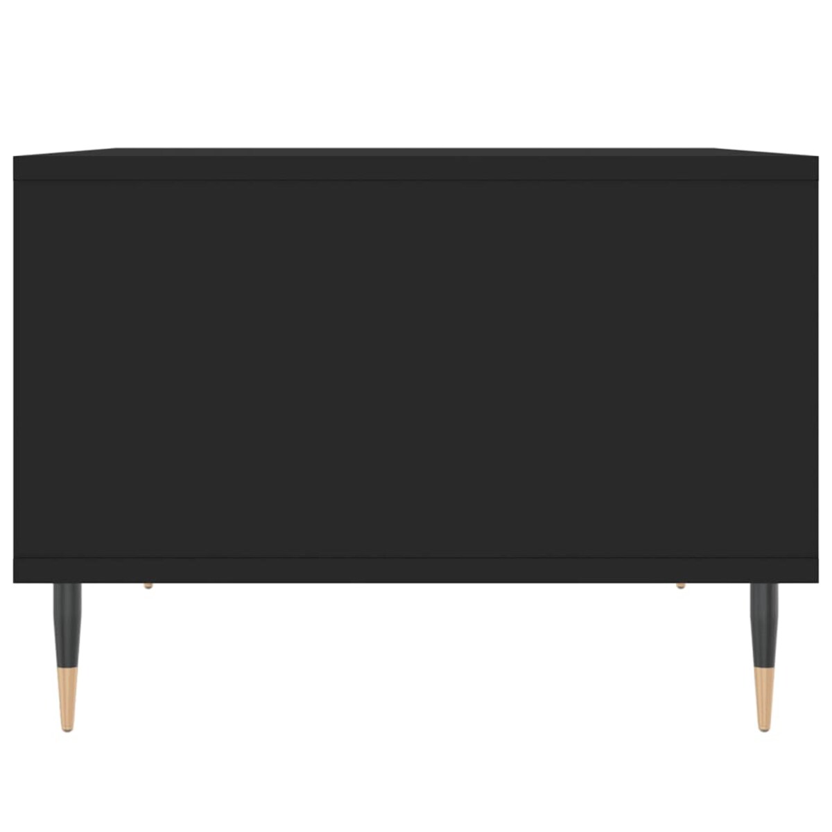 vidaXL Stolik kawowy, czarny, 60x50x36,5 cm, materiał drewnopochodny