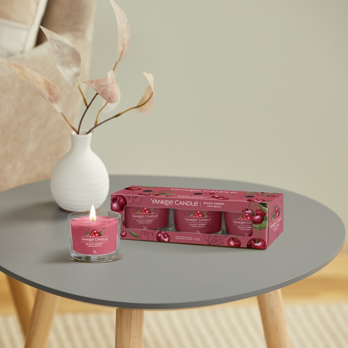 Yankee Candle mini 3-pack BLACK CHERRY