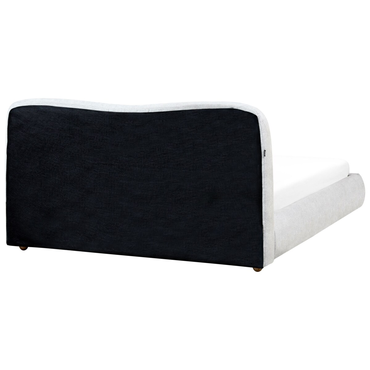 Łóżko z pojemnikiem BLAGNAC 160 x 200 cm Jasnoszary