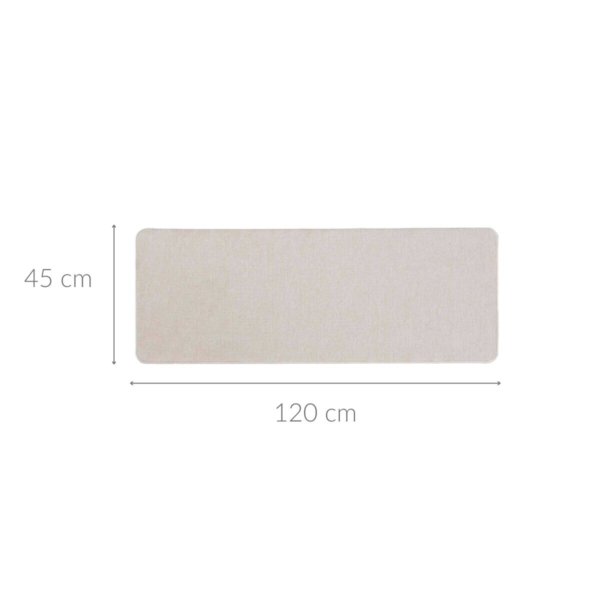 Podłużna mata podłogowa, SIMEO, 45 x 120 cm