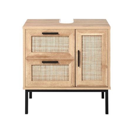 Szafka pod umywalkę ROSELL MDF Jasne drewno