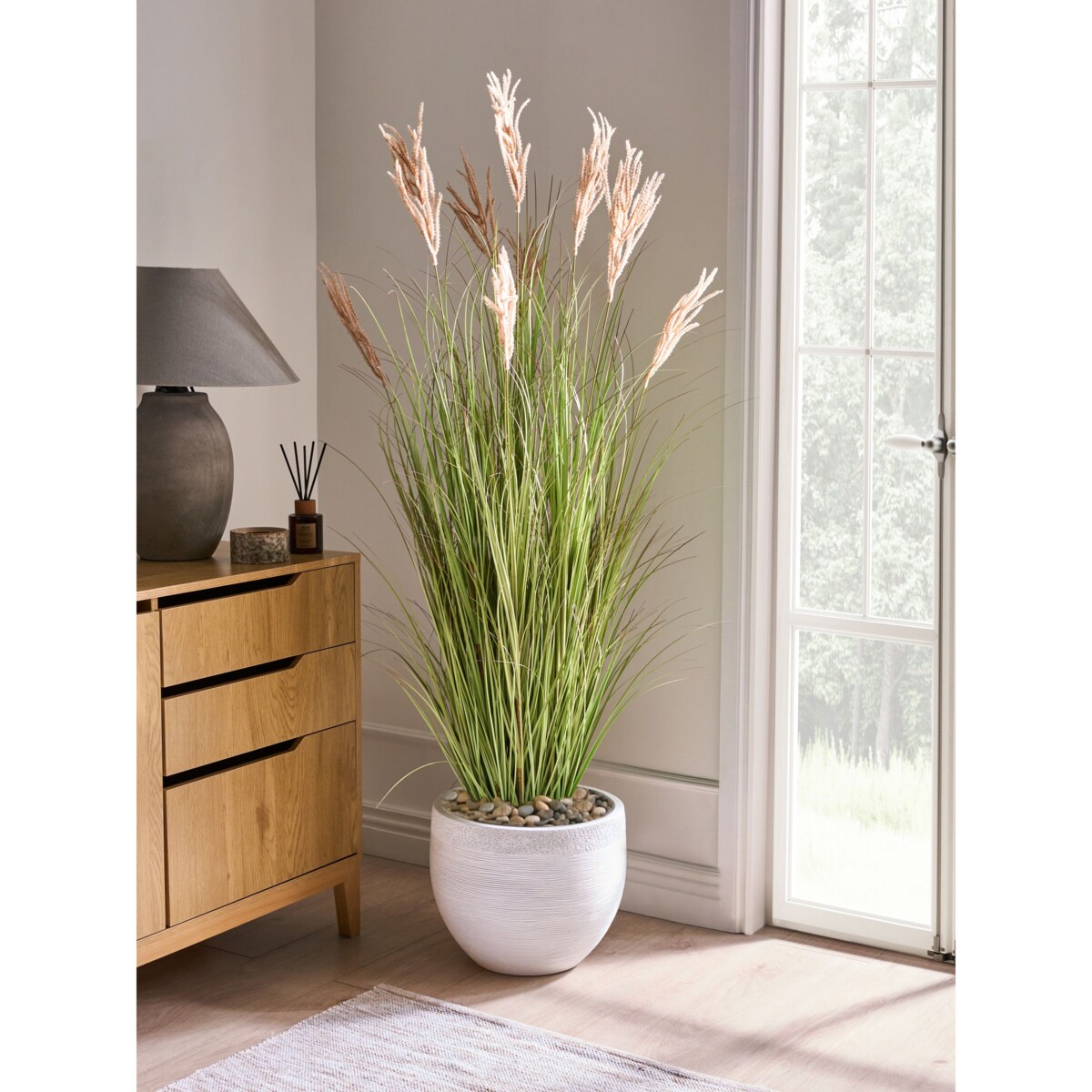 Sztuczna roślina CLAW FLOWER 150 cm Zielony