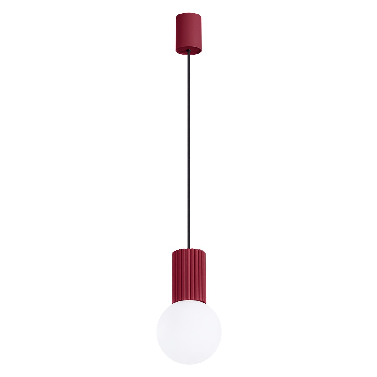 Lampa wisząca HALO 1 burgund