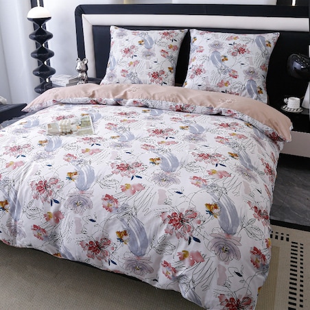 Pościel Bawełniana Premium 160X200 Kwiat