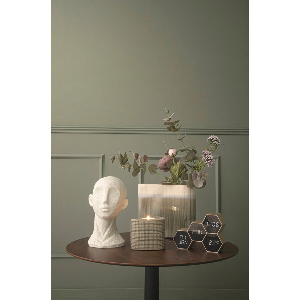 Zegar budzik SIX IN THE MIX, 12 x 17,5 x 4,5 cm