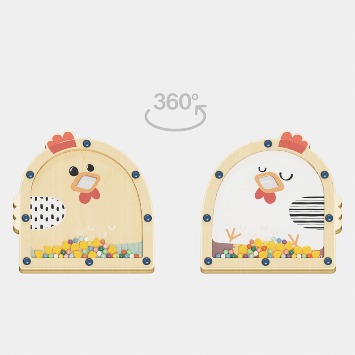 Nakarm kurę - zabawka zręcznościowa dla dzieci 36 mies.+ Top Bright