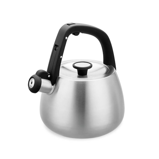 Czajnik stalowy z gwizdkiem na gaz indukcję 2.5L srebrny MAESTRO MR-1318