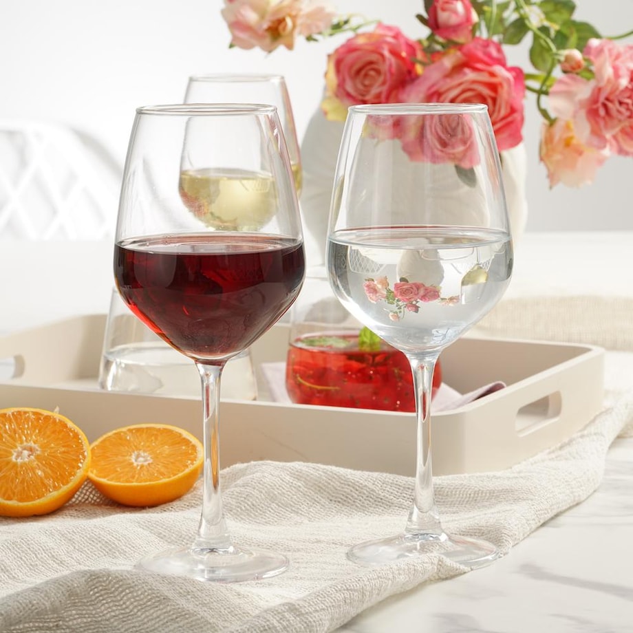 VILLA ITALIA Kieliszki do wina czerwonego 450 ml 6 sztuk SONATA