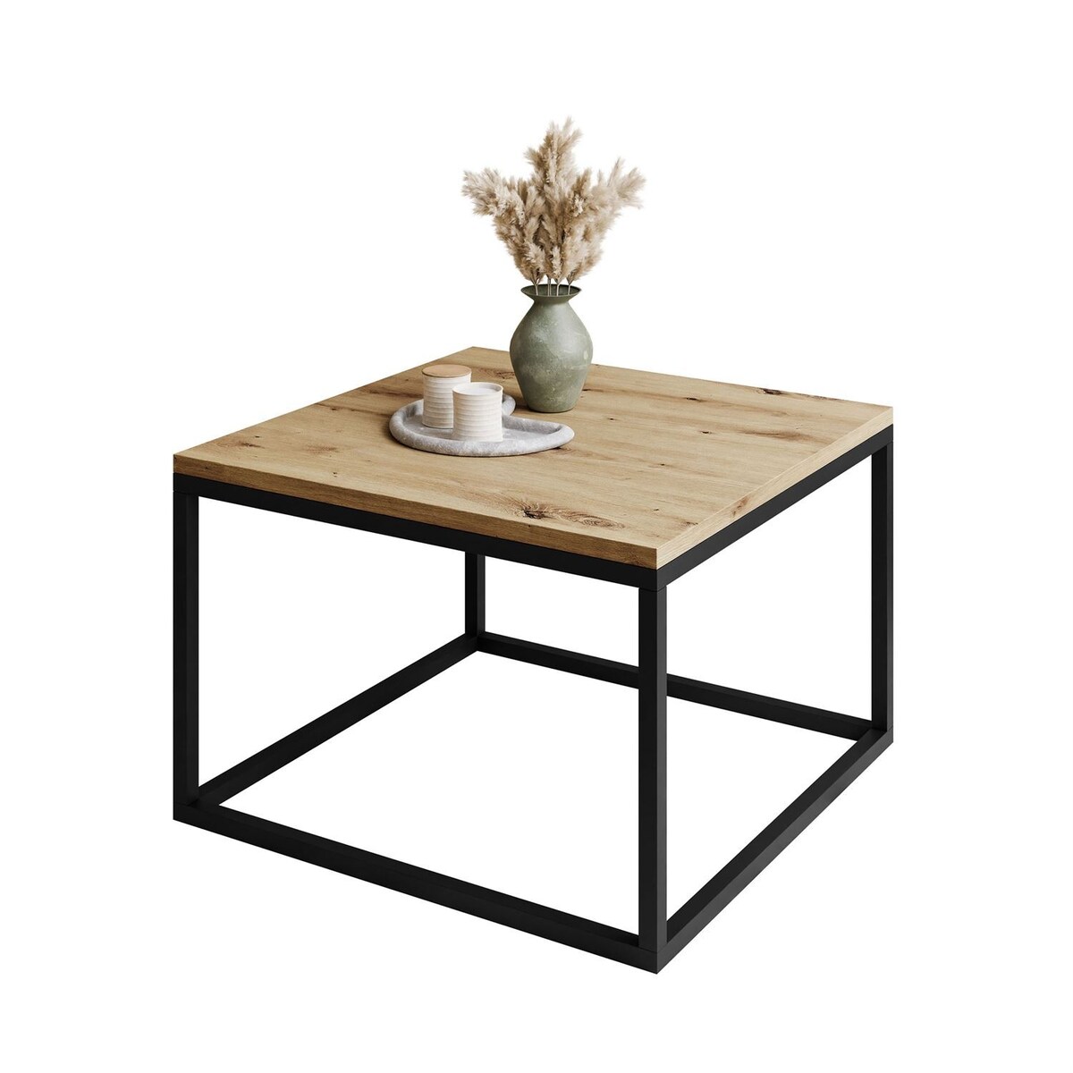 Stolik kawowy YOSHI czarny dąb artisan