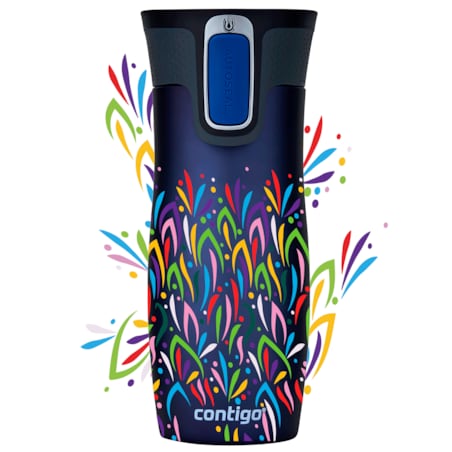 Kubek termiczny Contigo West Loop 2.0 470ml - Granat mat - Floresy