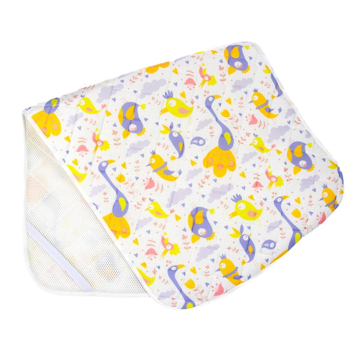 Top na materac 120x60 cm ochraniacz - DREAM Ptaszki