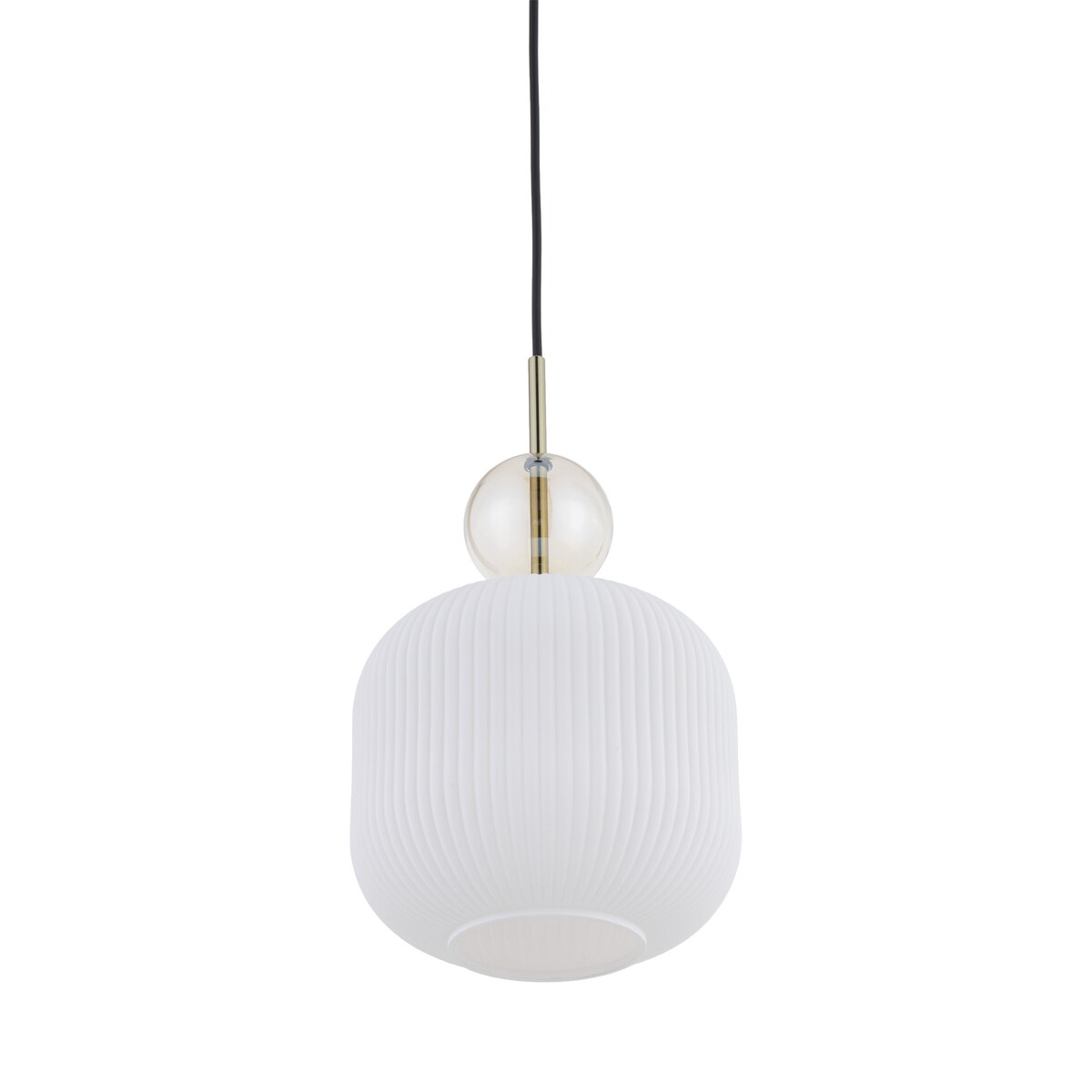 Lampa Wisząca Tk Lighting Sophia Big 1Xe27 Biały Klosz Koniakowa Kulka