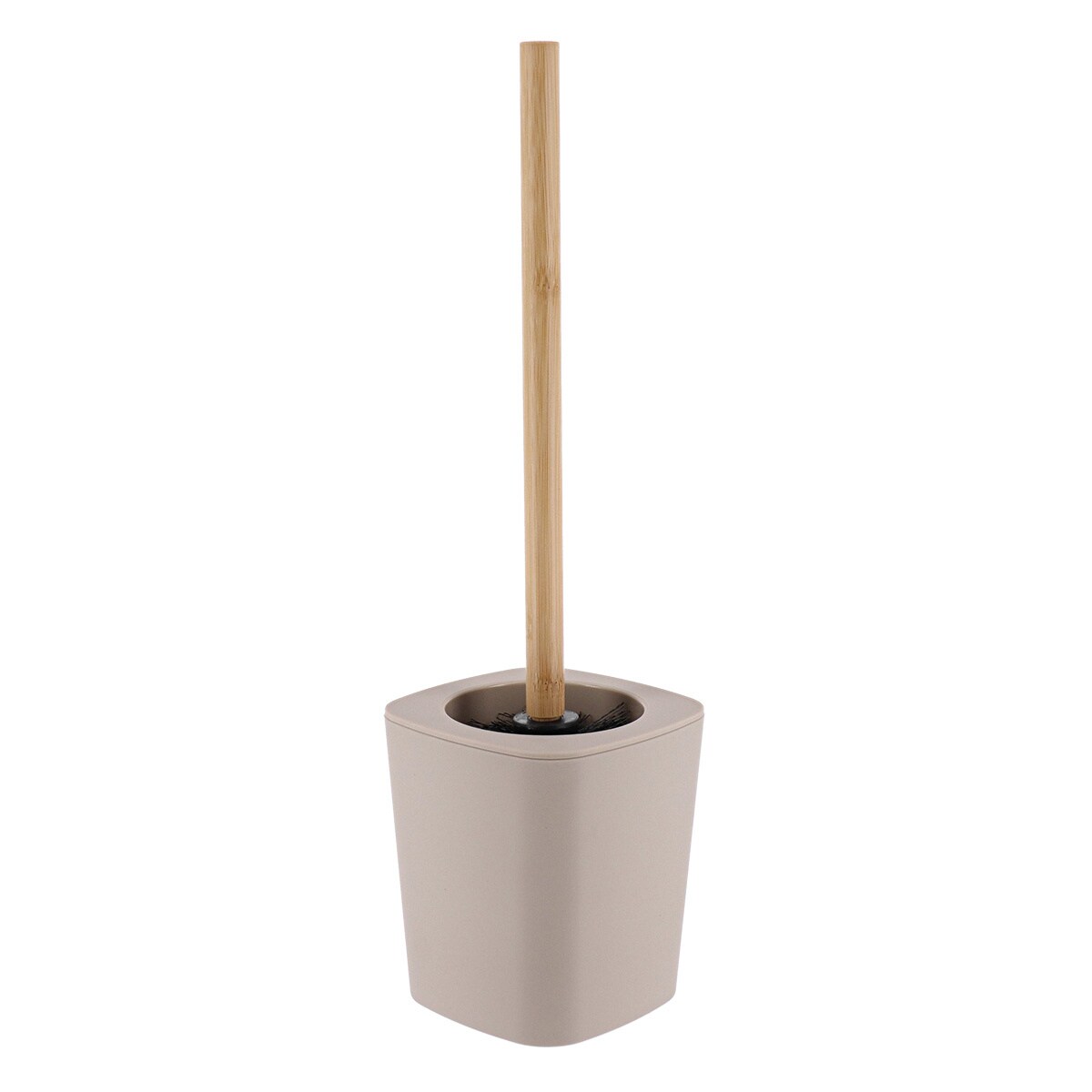 Szczotka do wc beżowa CALMA, wys. 38 cm