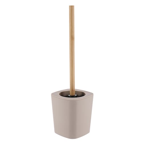 Szczotka do wc beżowa CALMA, wys. 38 cm