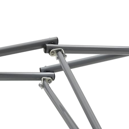 vidaXL Hamak ze składanym stojakiem, niebieski