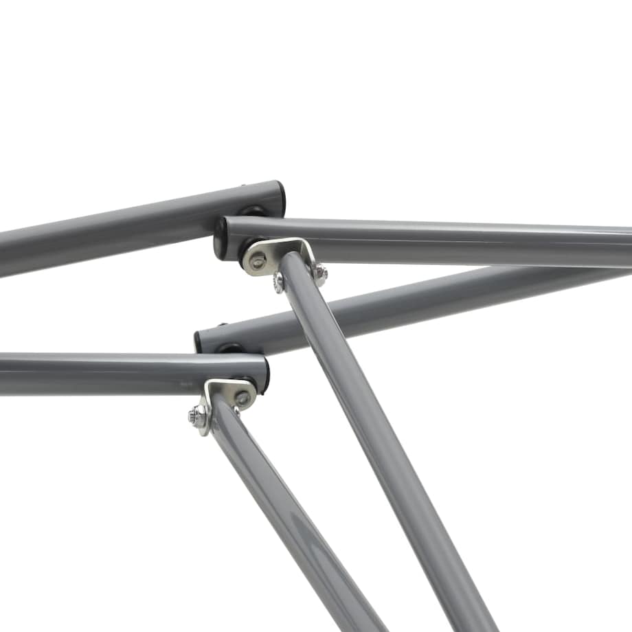 vidaXL Hamak ze składanym stojakiem, niebieski