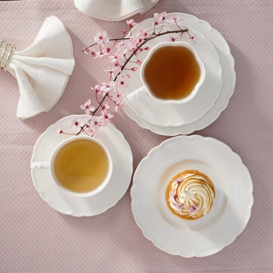 VILLA ITALIA Filiżanka do herbaty porcelanowa 180 ml TIFFANY