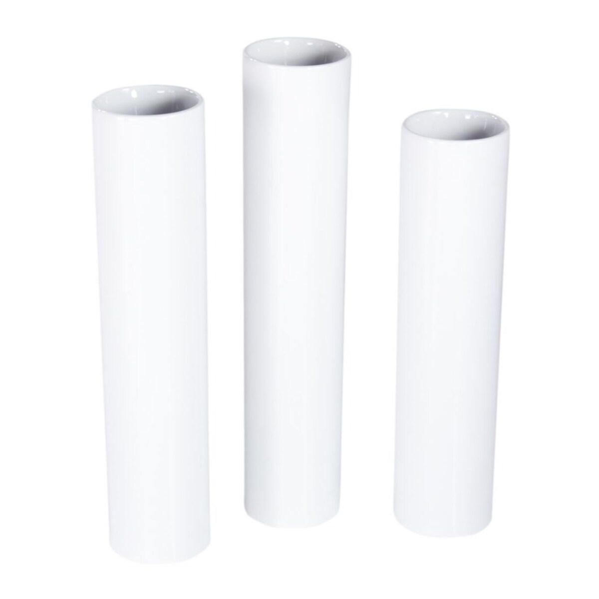 Świeczniki porcelanowe białe CD03