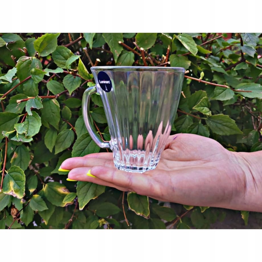 KUBEK SZKLANKI 6szt 250 ml LUMINARC na herbatę kawę napoje zioła prezent