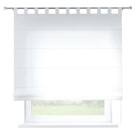 Roleta rzymska Verona 130x170 prześwitująca, biała