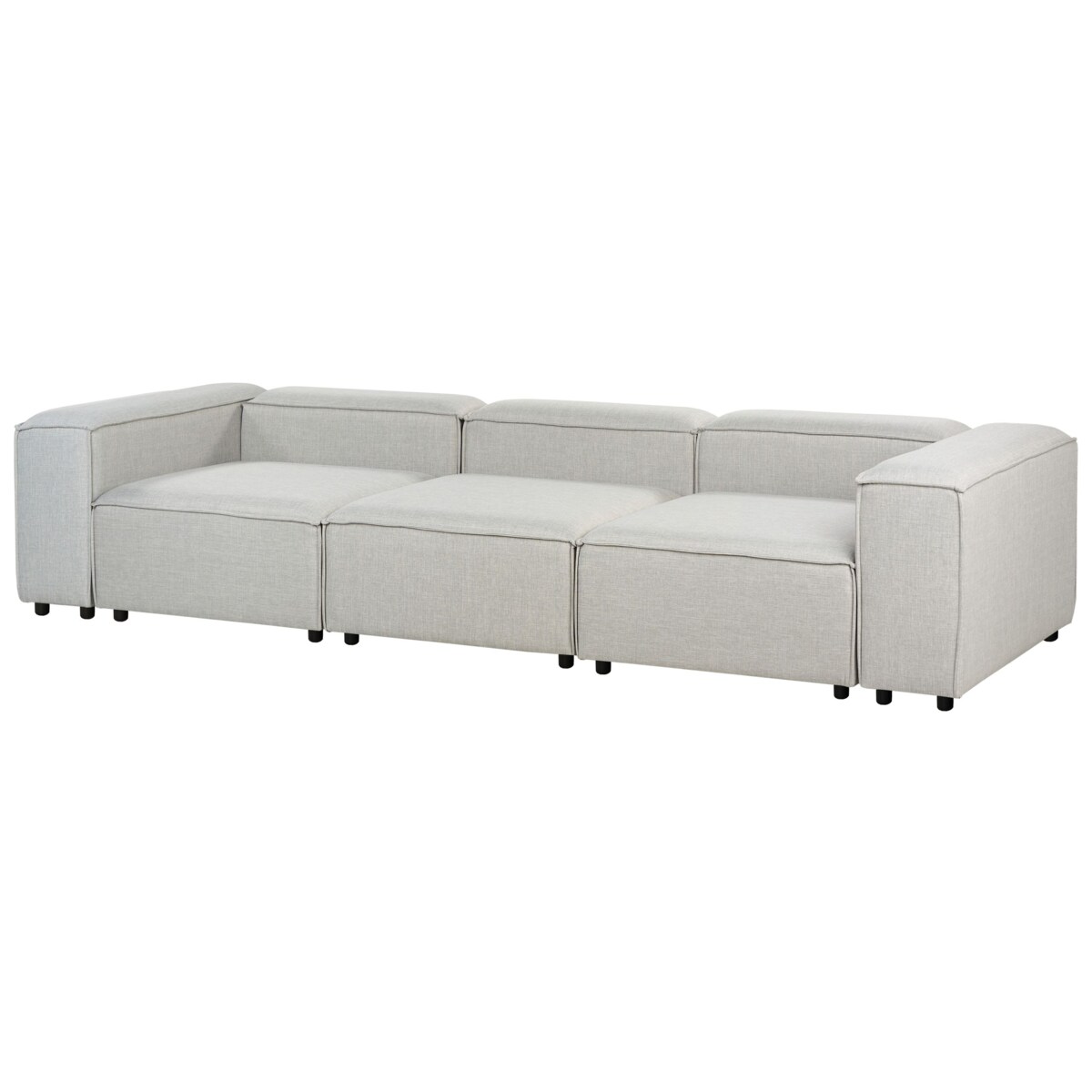 Sofa modułowa 3-osobowa jasnoszara ARDAL