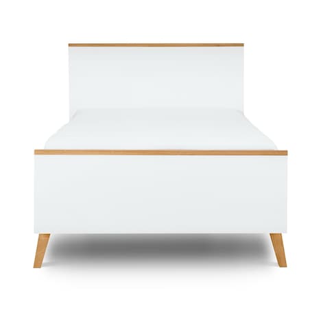 KONSIMO FRISK Łóżko pojedyncze w stylu skandynawskim 90x200