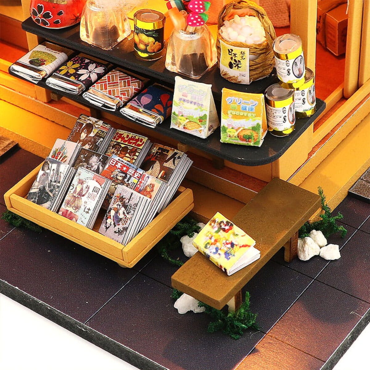Miniaturowy domek DIY - Sklepik w Tokio