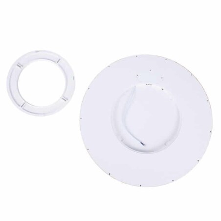 Plafon Maze ABR-PLO-OCED-40W Abruzzo LED 40W 3000-6000K drewniany biały