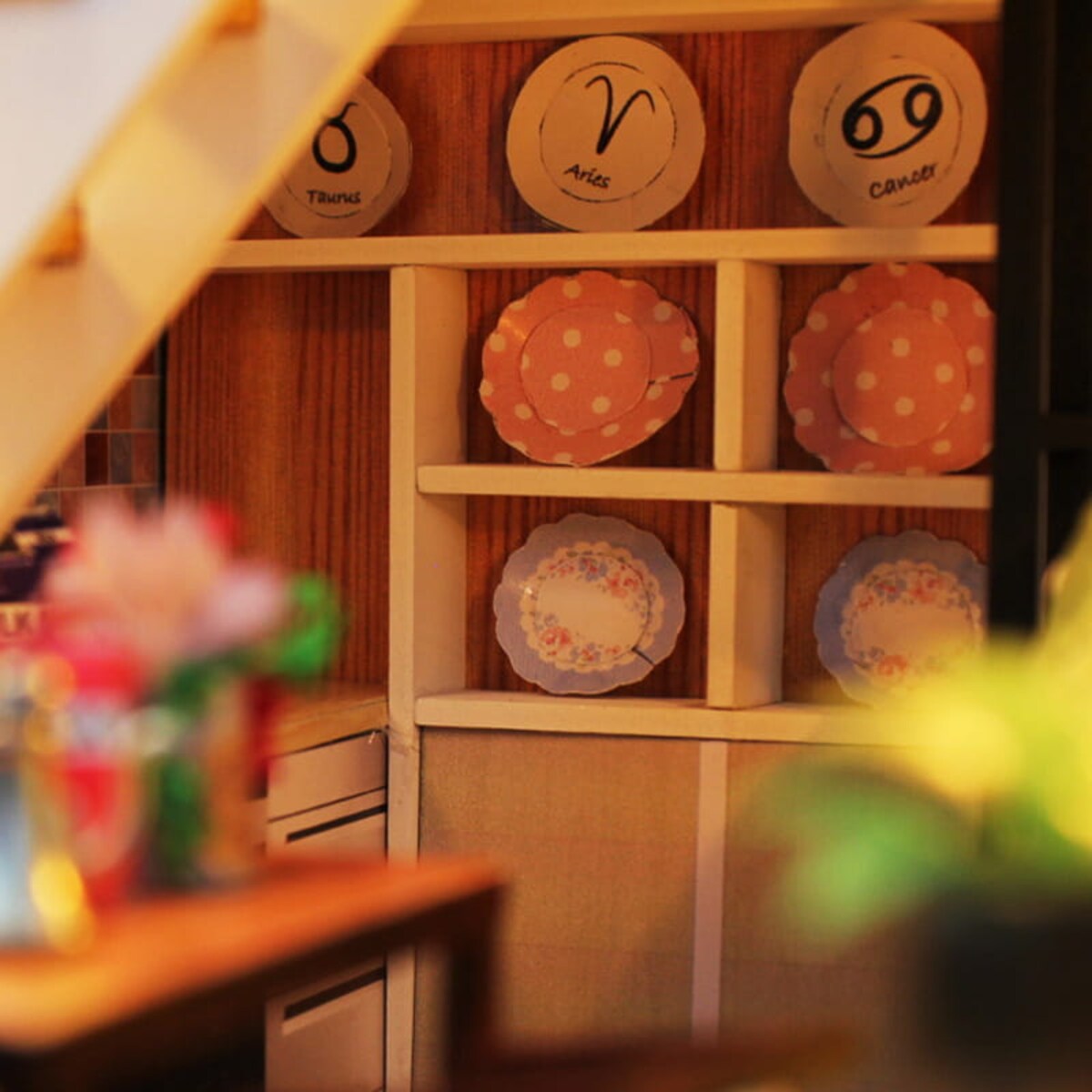 Miniaturowy domek - Skandynawska prostota