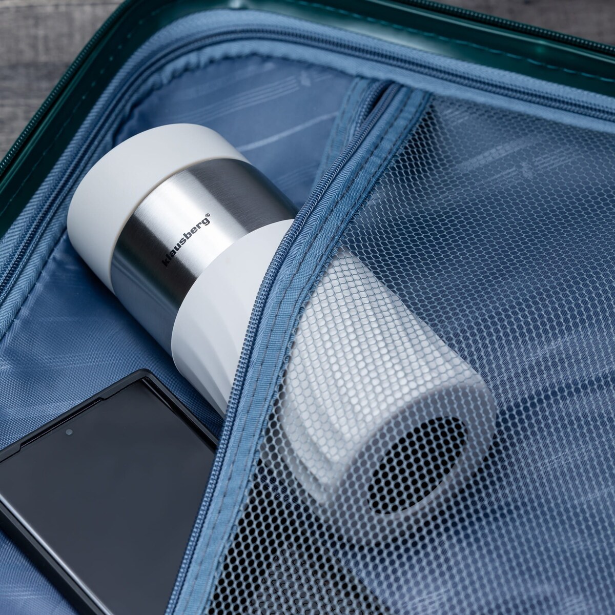 Kubek termiczny 300ml KLAUSBERG beżowy