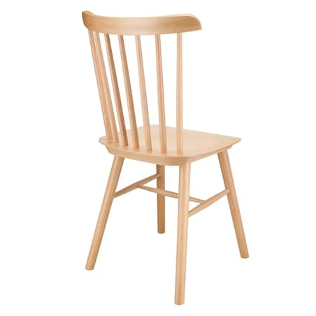 Drewniane krzesło Stick MH-010CH-N Moos klasyczne do kuchni naturalne