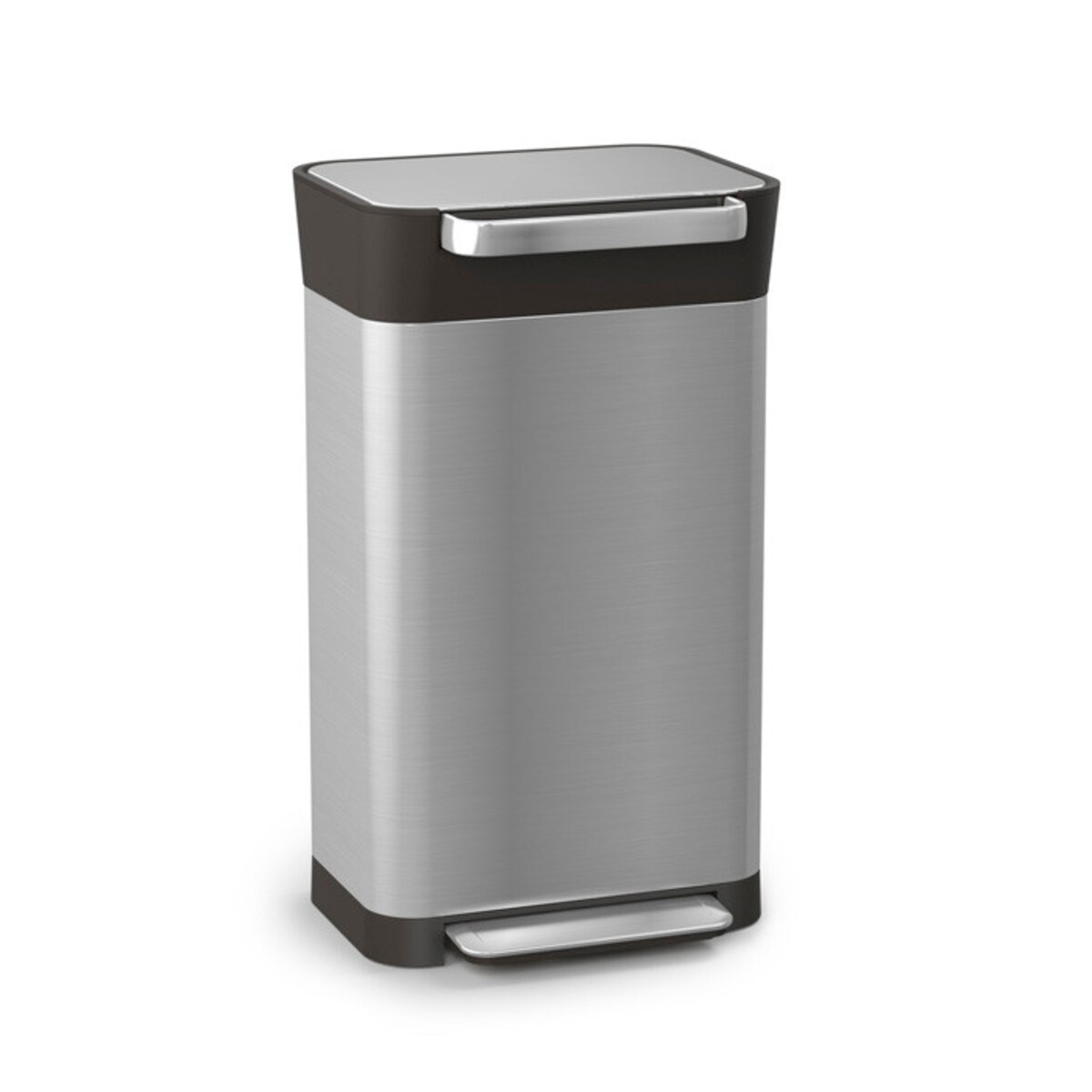 Kosz na odpady stalowy TITAN, 30 l, Joseph Joseph