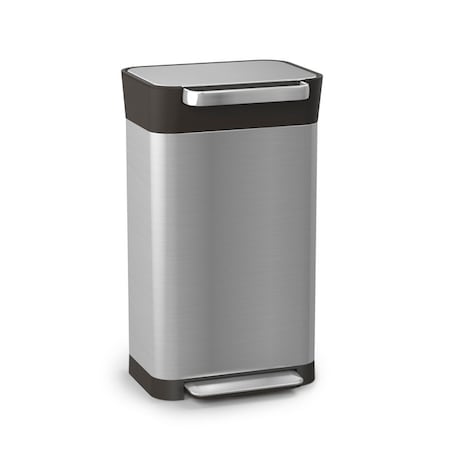 Kosz na odpady stalowy TITAN, 30 l, Joseph Joseph