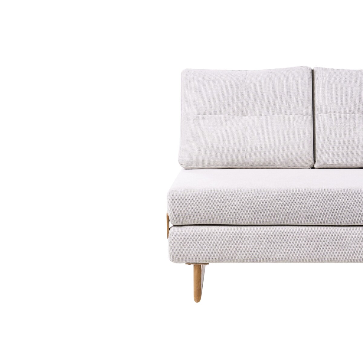 Sofa rozkładana dla 2 osób JERSLEV Złamana biel