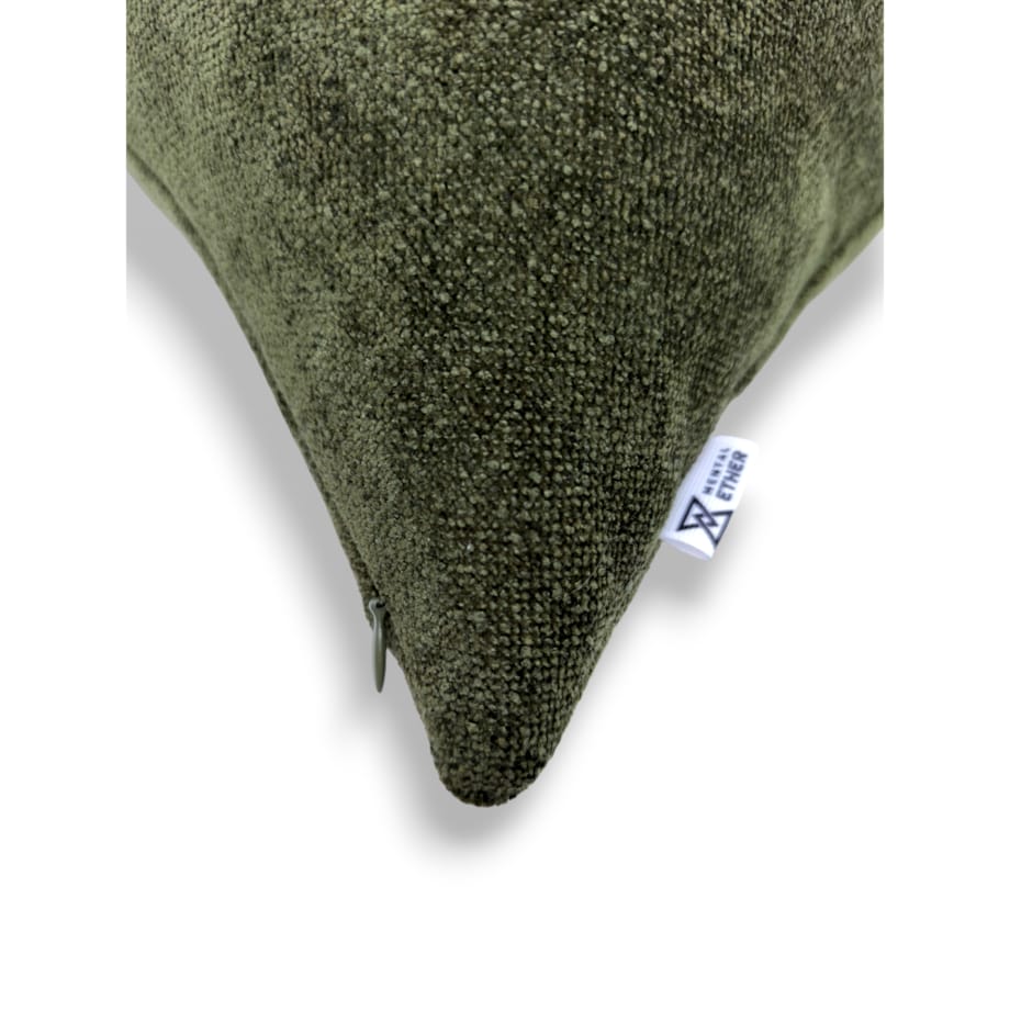 Zielona poduszka dekoracyjna 50x50 Heaven Ciemna Oliwka