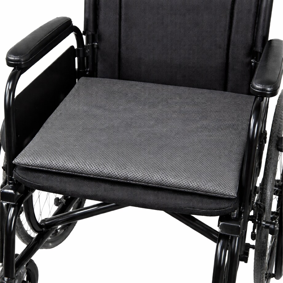 Poduszka na wózek inwalidzki siedzisko 40x45 szare