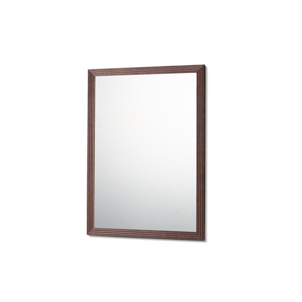 Konsimo LOMATIA Lustro w ramie, brązowy
