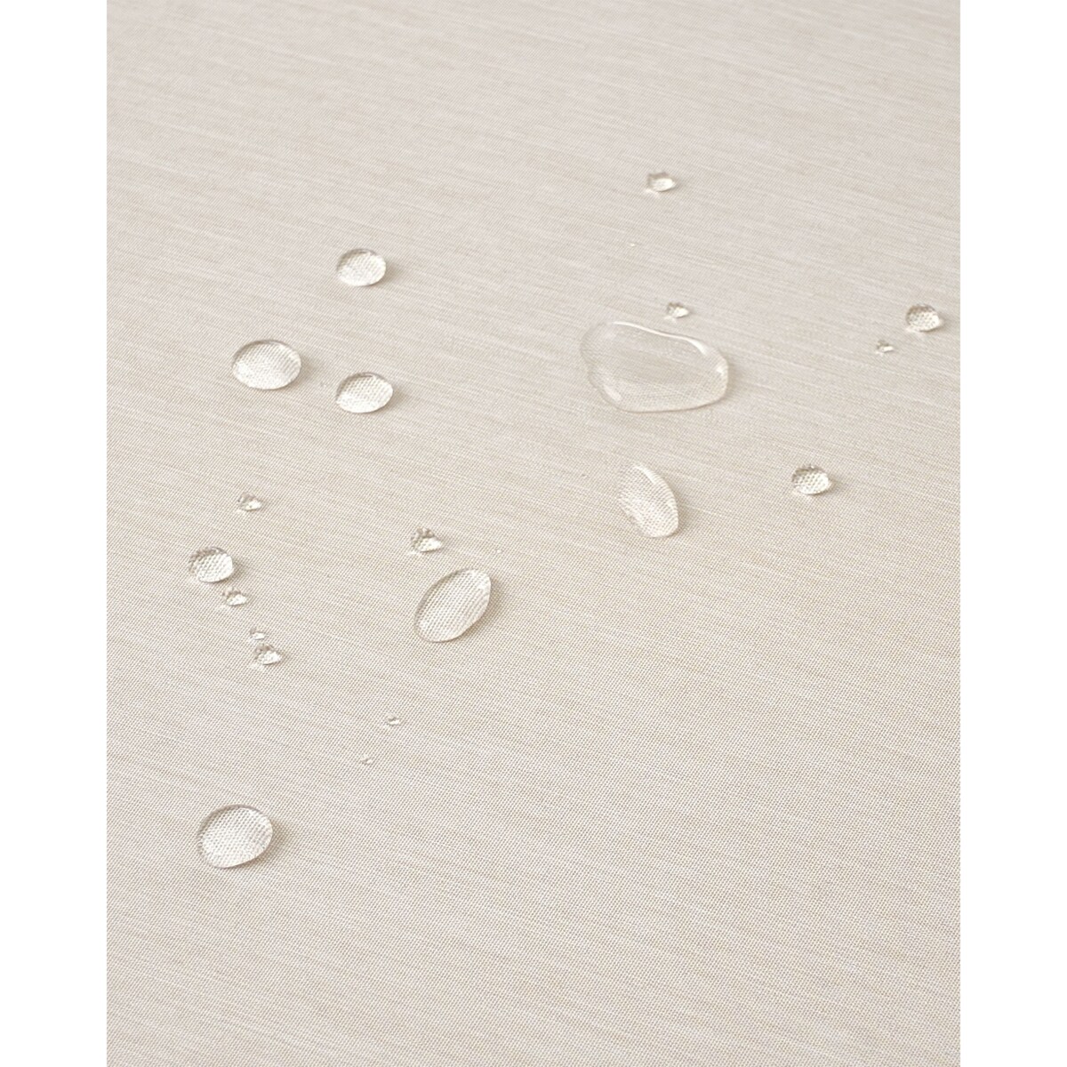 Zestaw 2 krzeseł ogrodowych z poduszkami JAVA PREMIUM Drewno akacjowe Jasnobeżowy