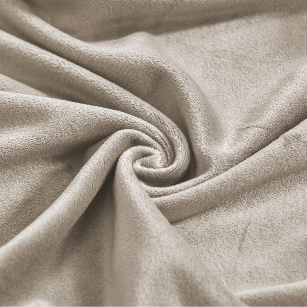 POKROWIEC NA FOTEL USZAK CHŁODNY BEŻ WELUR ELASTYCZNY [22E12]