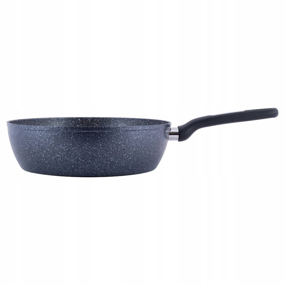 Patelnia głęboka gruba marmurowa 28cm KAMILLE